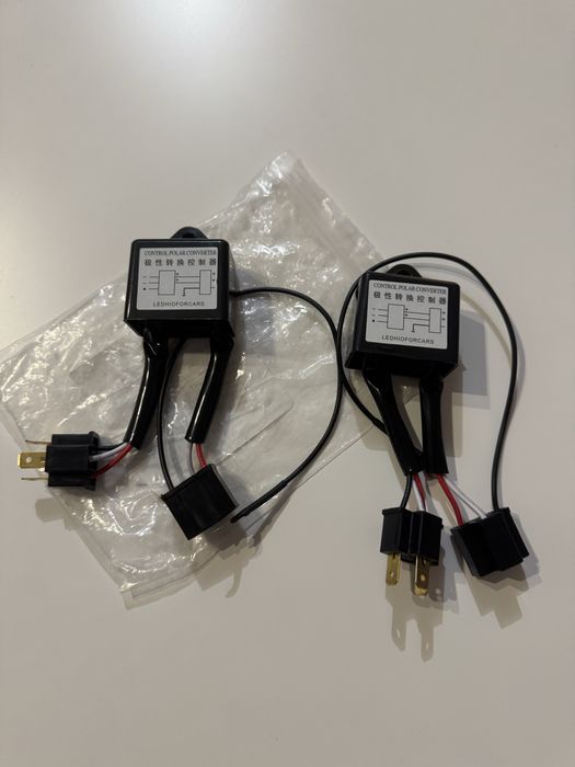Adaptador LED H4 – Conversor de Polaridade Negativa (2 Peças)