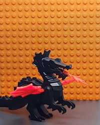 Чорний лего дракон касл,Black dragon castle LEGO