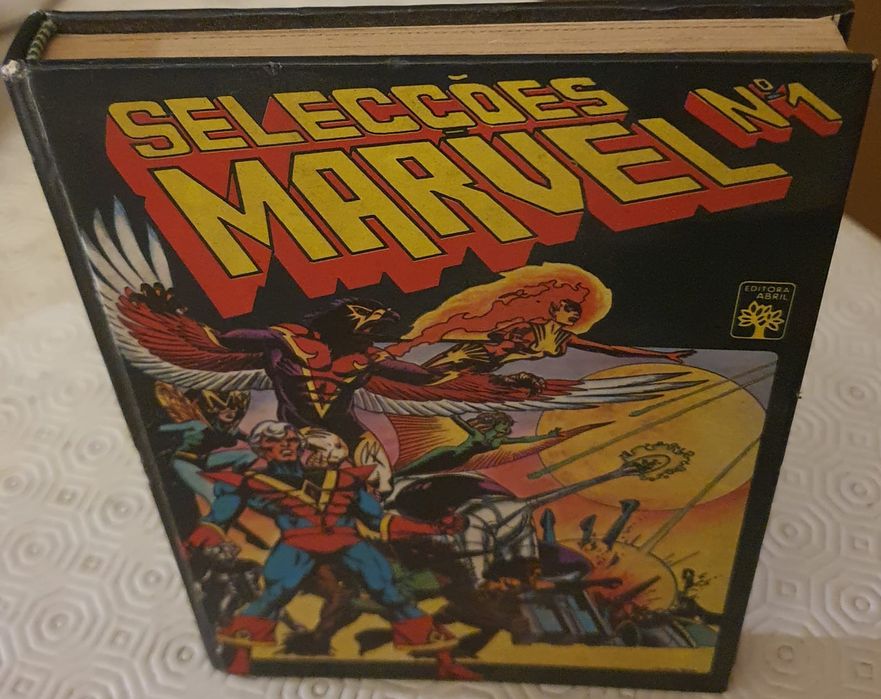 Seleccoes marvel, n 1, capa Dura, ano 1985.