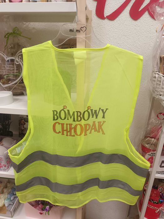 Kamizelka odblaskowa - Bombowy Chłopak ! Extra