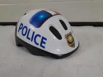 Kask dziecięcy Spokey Police Biały