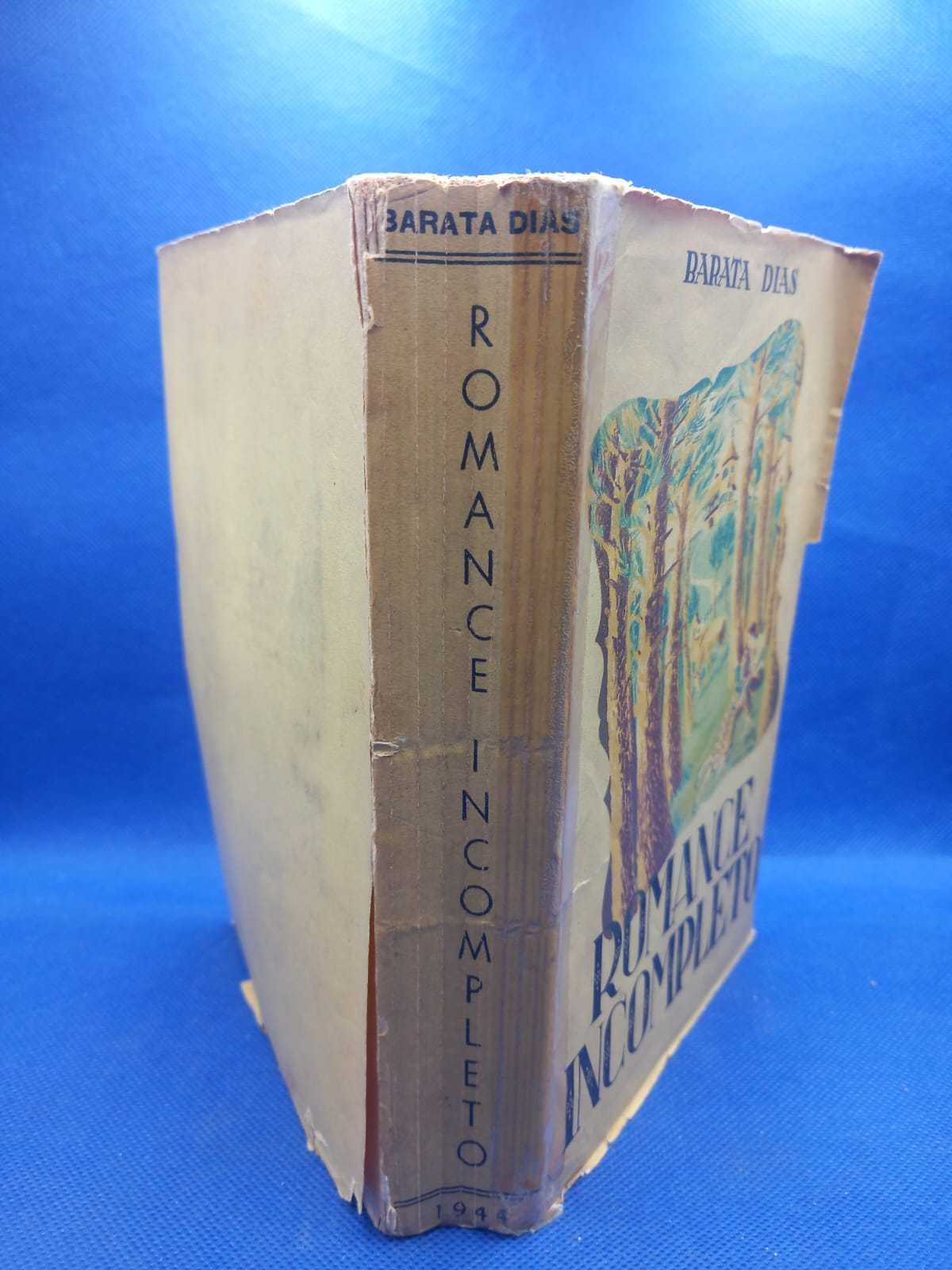 Livro - Barata Dias - Romance Incompleto - Ref-PV B