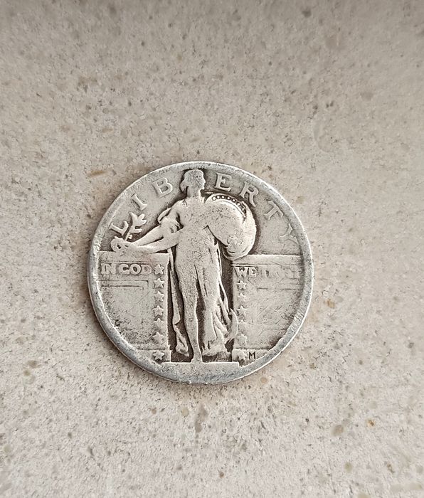 Moeda em Prata 0,900 U.S.A