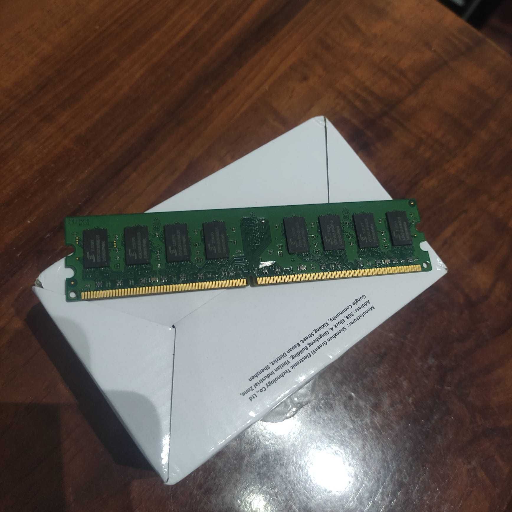 2 Memorias RAM 2Gb DDR2