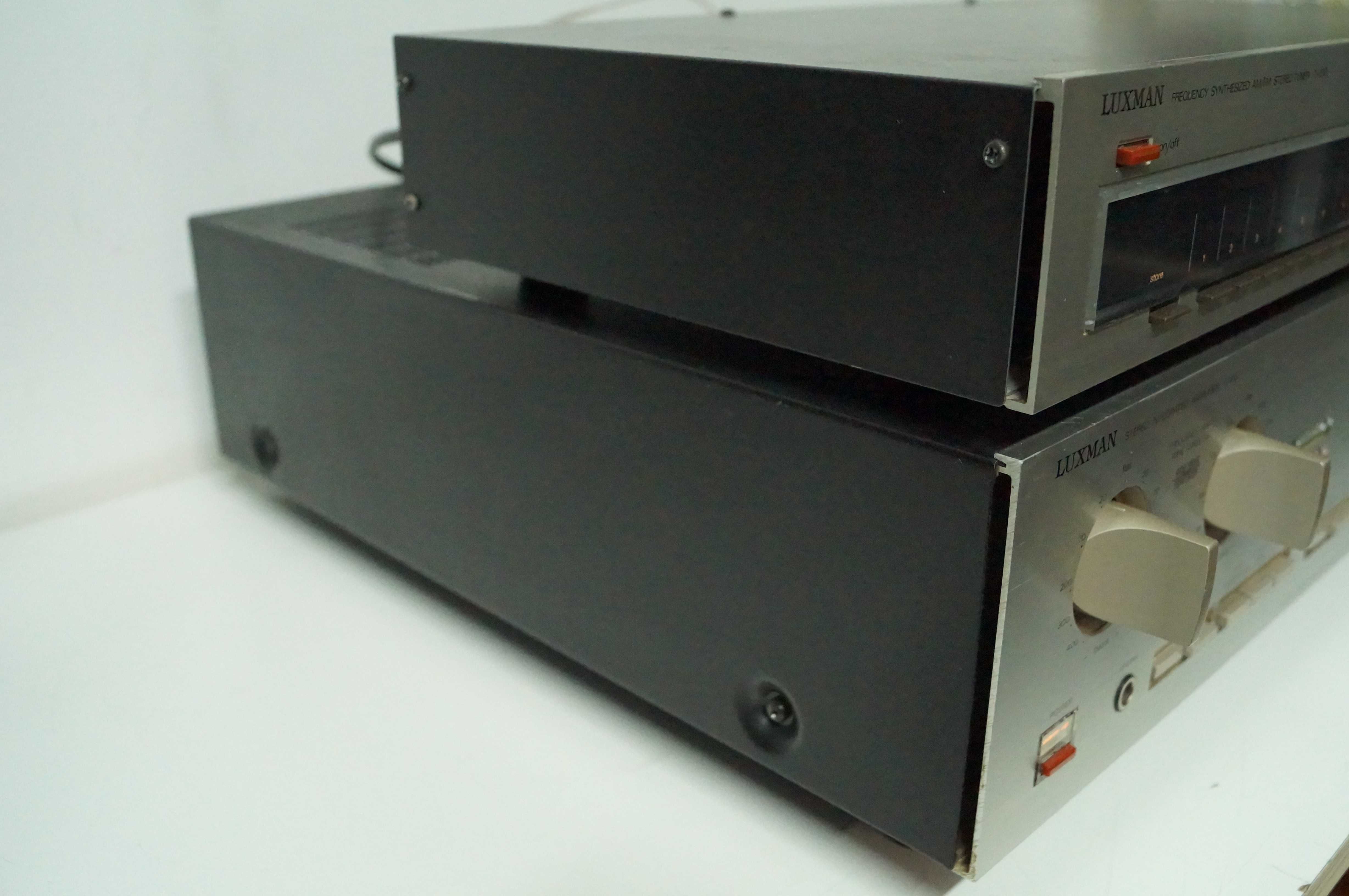 Zestaw stereo Luxman wzmacniacz L-410 + tuner T-240