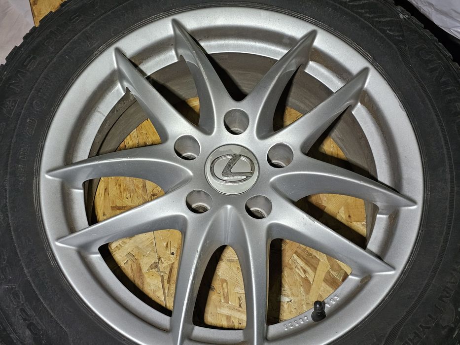 Alufelgi Lexus 7.0x16 ET40  5x114,3 mm Ronal komplet + opony zimowe