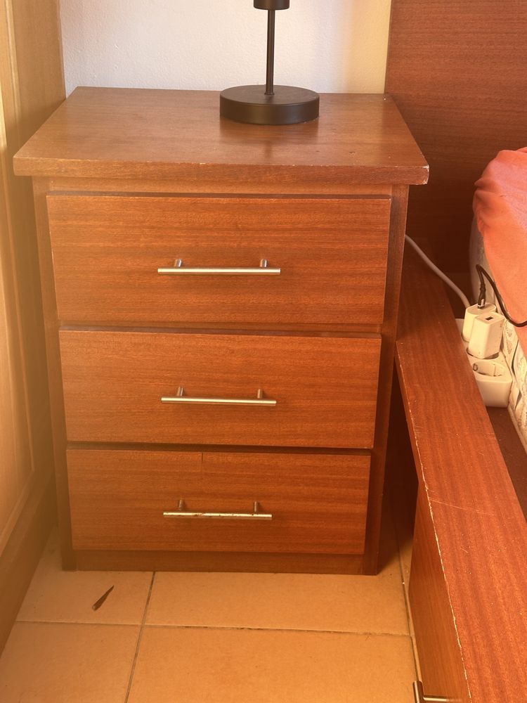 Cama de casal madeira
