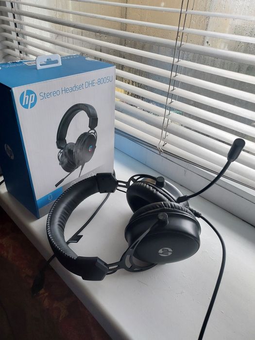 Навушники провідні HP DHE-8005U  USB