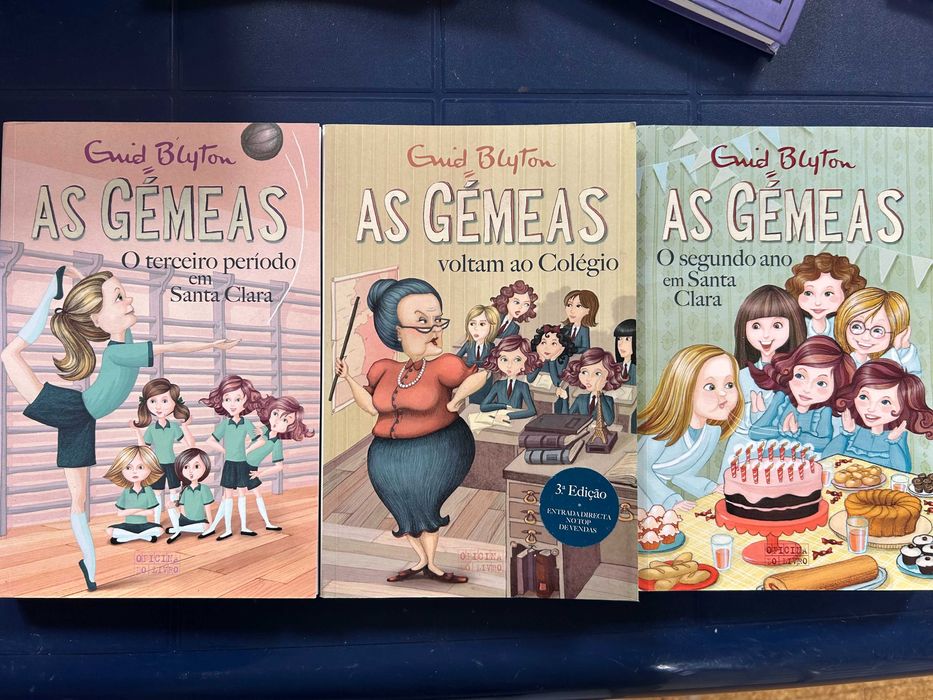 Enid Blyton: As gémeas e A Rapariga Rebelde - Vários Livros