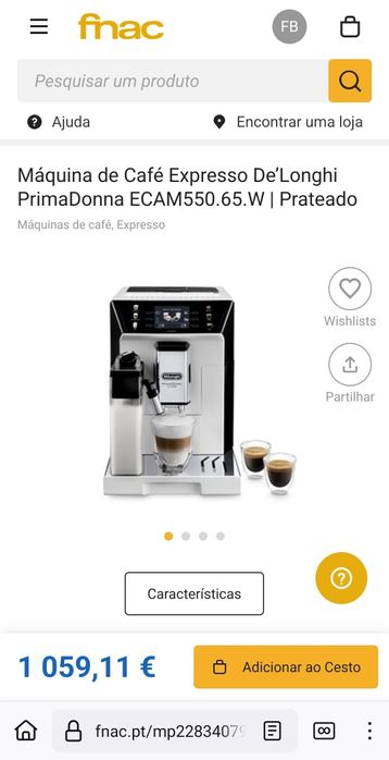 Máquina Café Délonghi