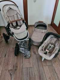 Conjunto carrinho/ovo/alcofa bebeconfort