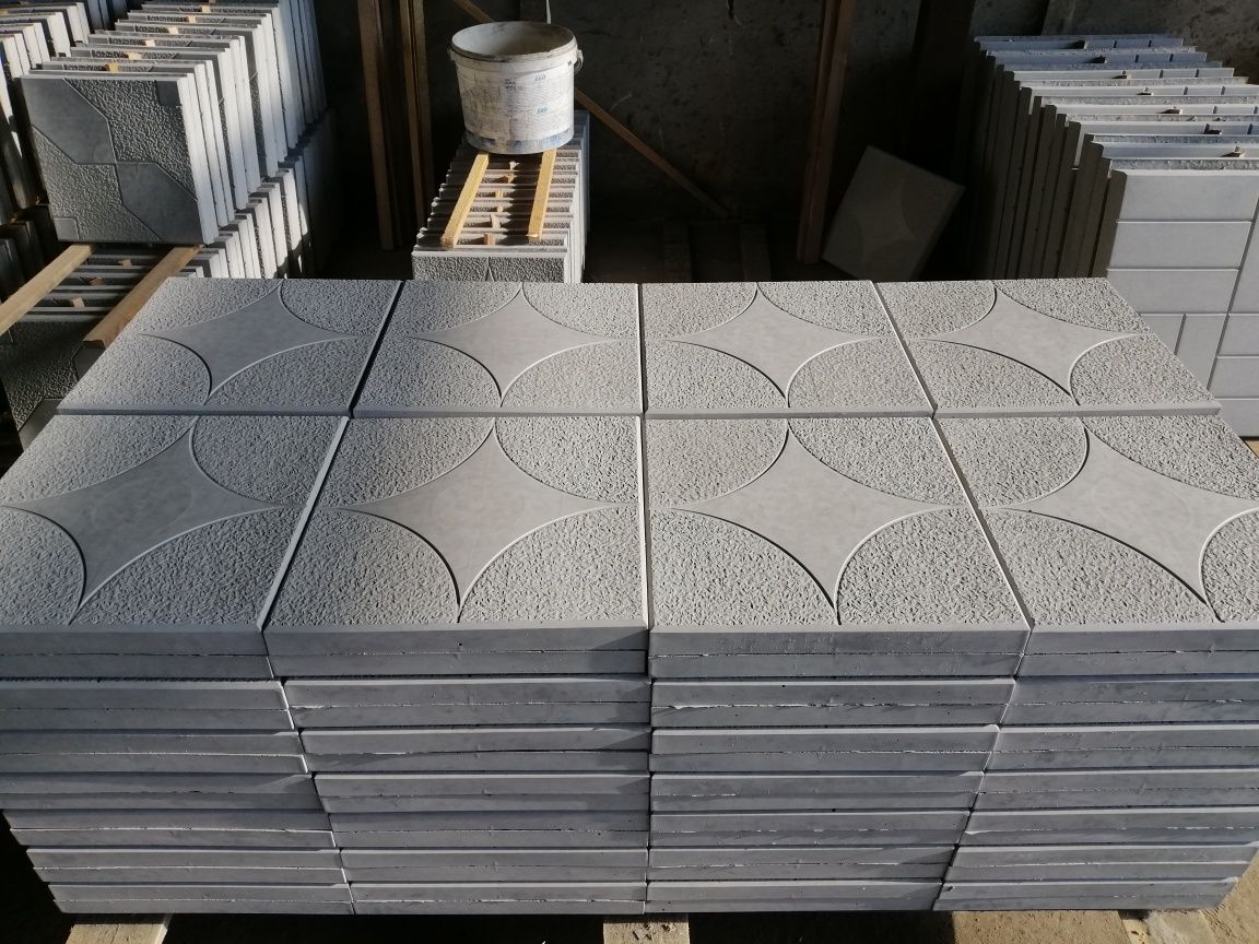 Тротуарна плитка 30×30×3см бруківка доріжка стежка бетонна плитка