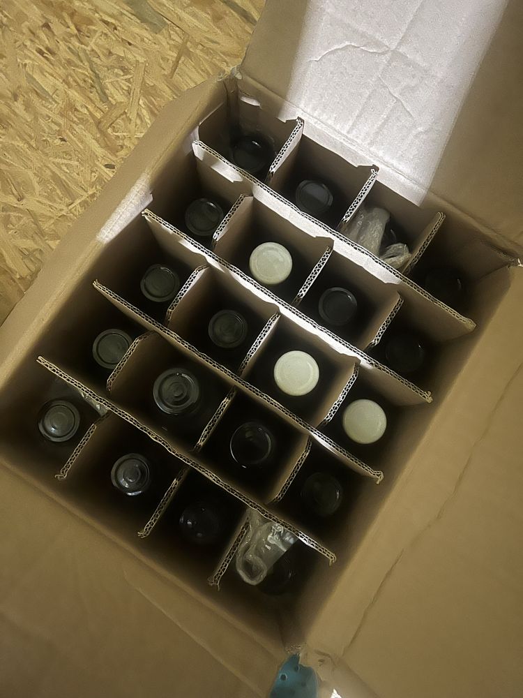 Butelki 0,75l szklane