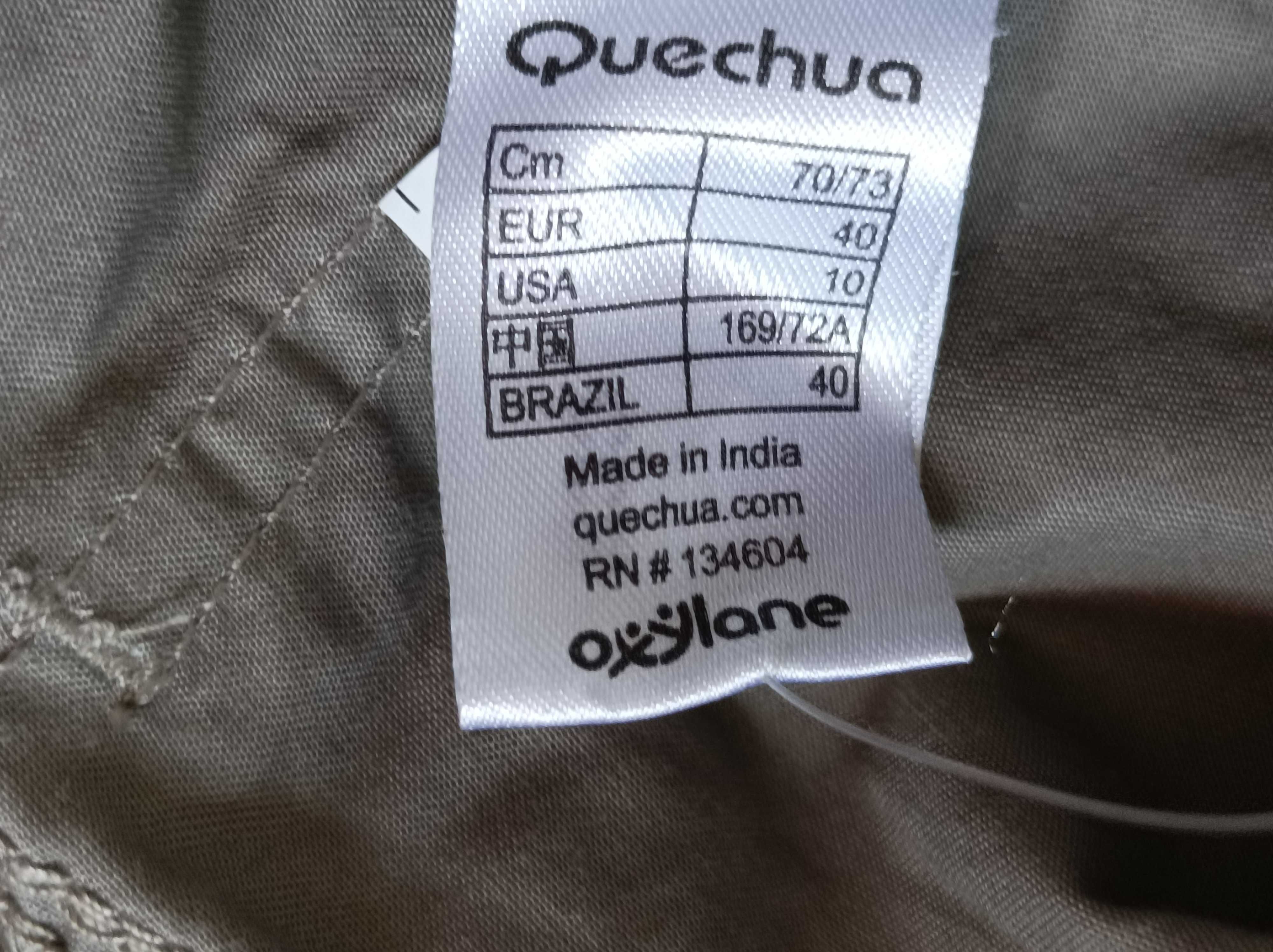 Spodnie Quechua rozm M Nowe