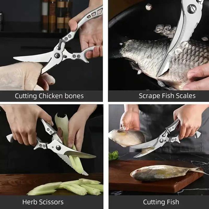 Кухонные ножницы для разделки птицы, рыбы, мяса