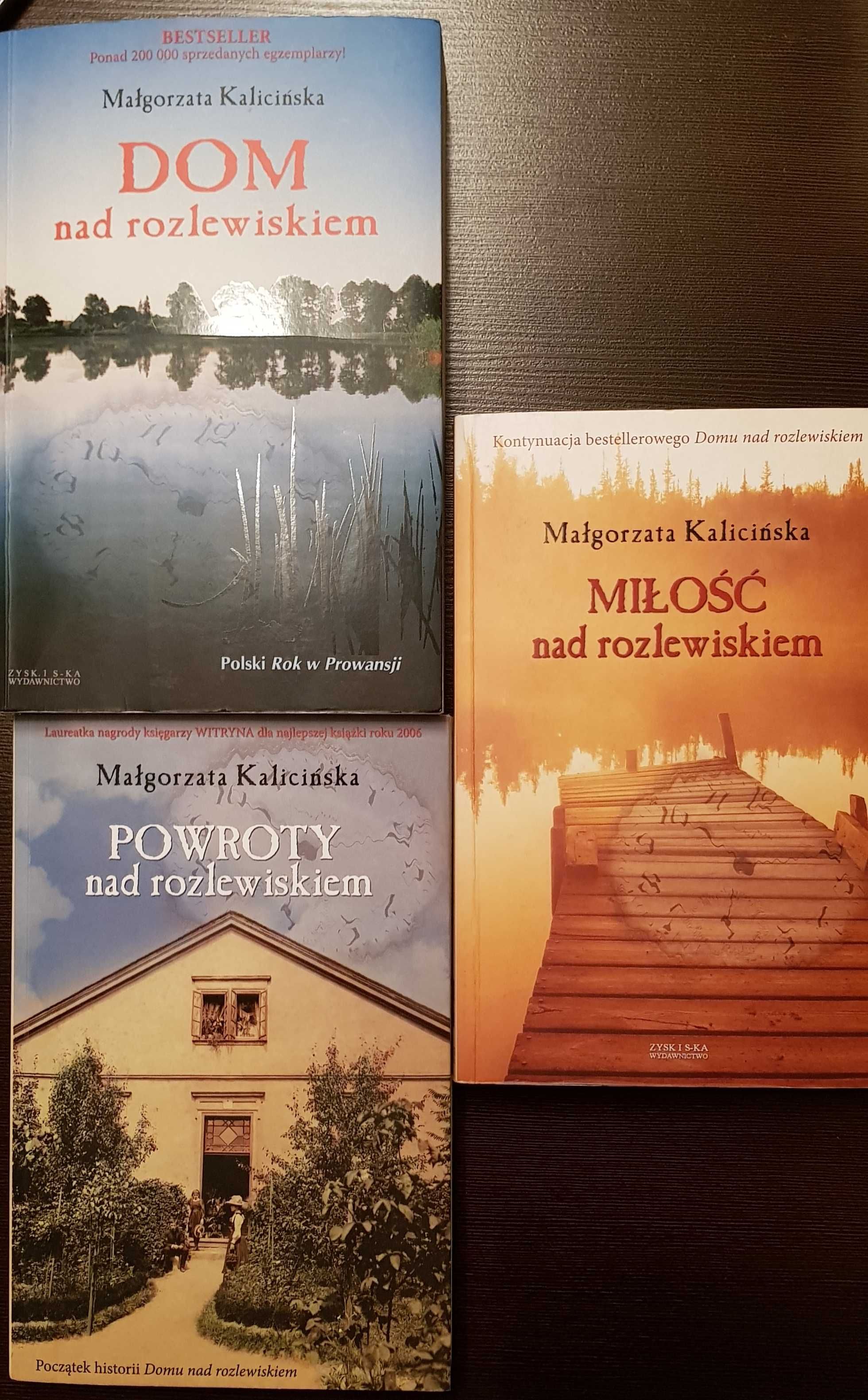 Małgorzata Kalicińska - Dom nad Rozlewiskiem (3 części)
