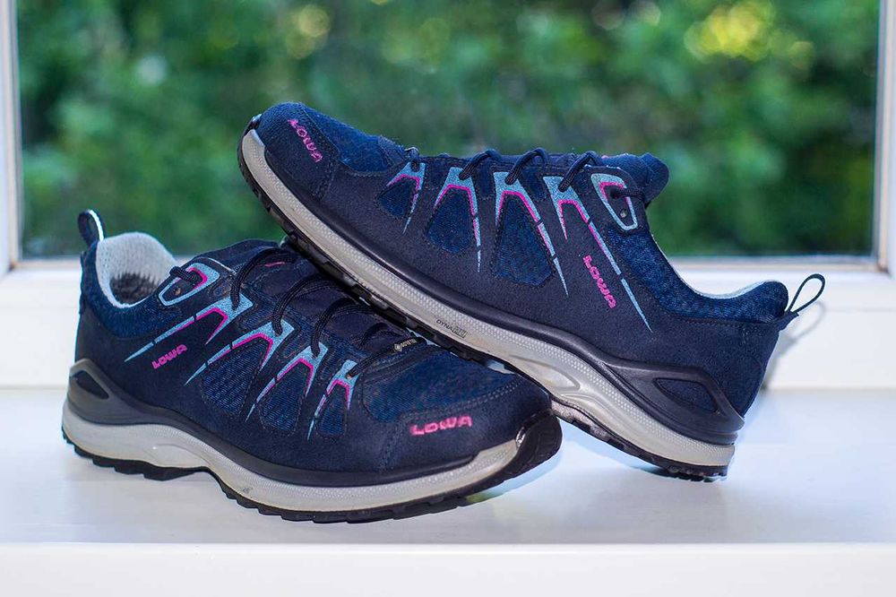 Кросівки трекінгові Lowa Innox Evo GTX Lo W GoreTex Blue 40 р оригінал