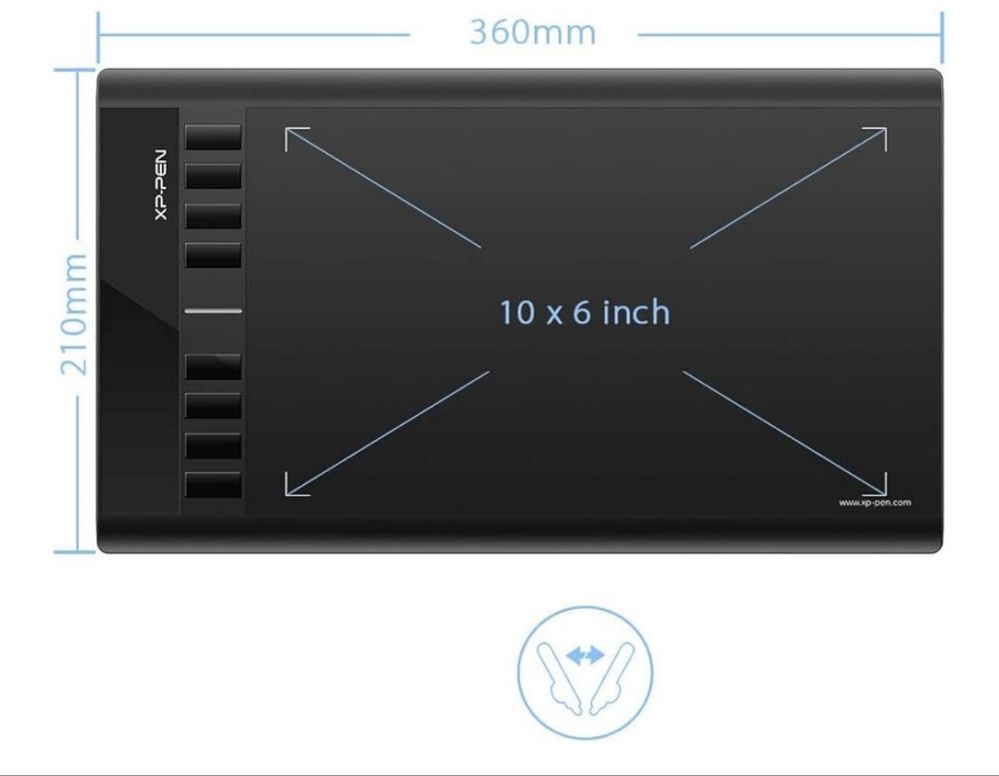 Mesa digitalizadora XP-Pen Star 03 V2
