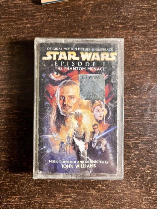 Star Wars The Phantom Menace soundtrack kaseta magnetofonowa