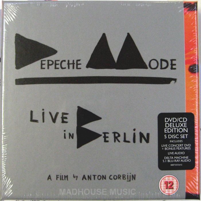 Новый в упаковке Depeche Mode Live in Berlin 2 CD\2 DVD\1 Blu-ray 2014
