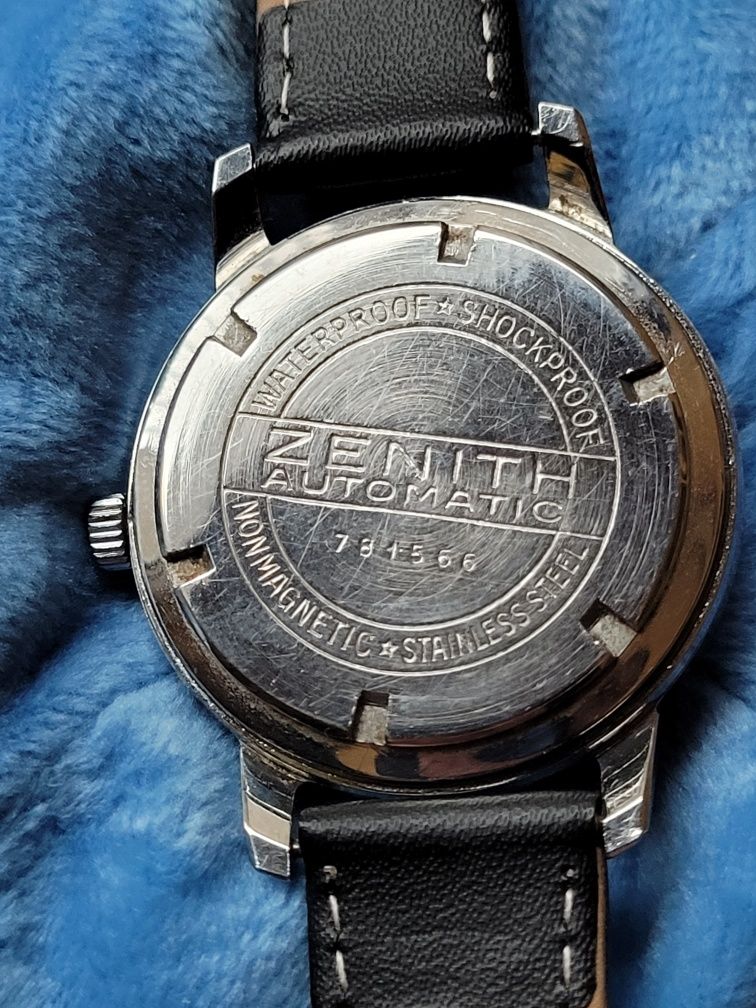 Zegarek męski vintage Zenith automatic bumper