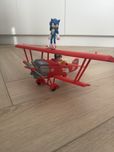 Sonic the hedgehog - zestaw samolot + dwie figurki
