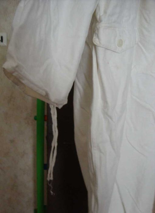 Комбинезон химика белый