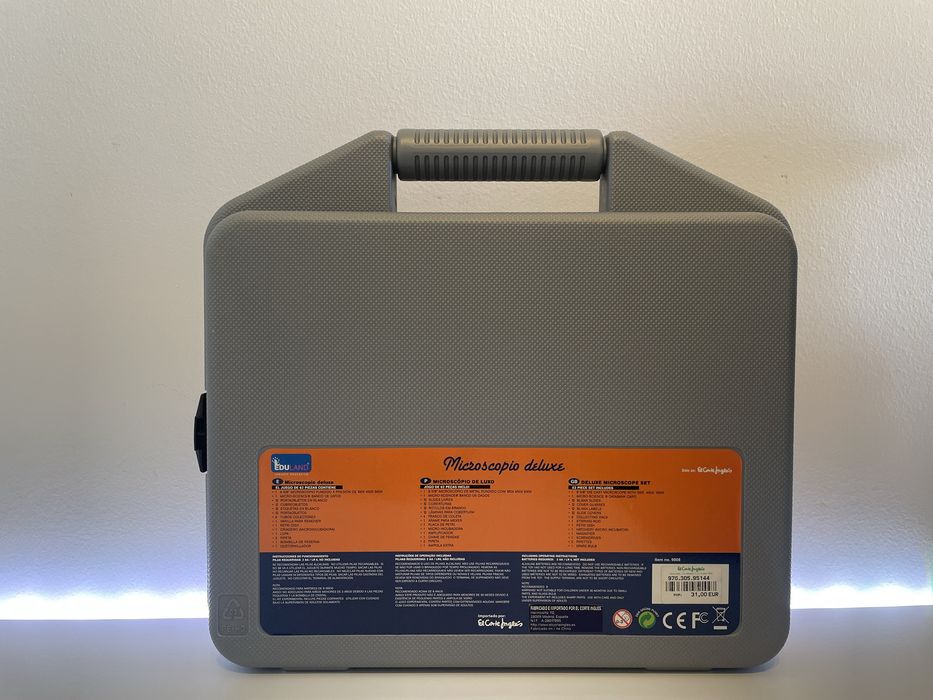 MICROSCÓPIO DELUXE | Usado, mas em bom estado!!