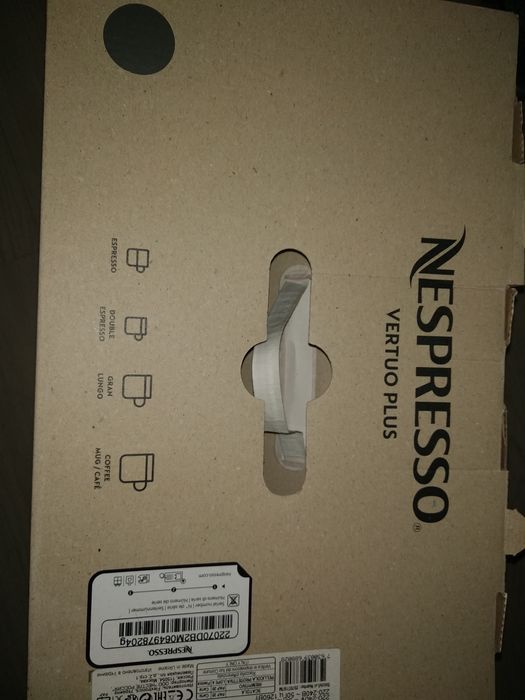 Nespresso vertuo plus deluxe Titanium