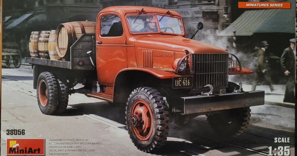 Miniart 1:35 Chevrolet G506 kits modelismo