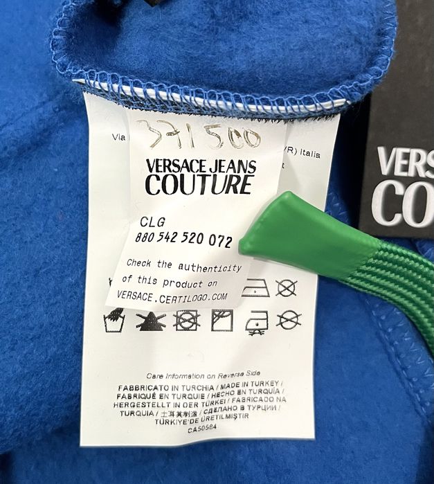 Spodnie Versace sportowe . Rozm M . Original