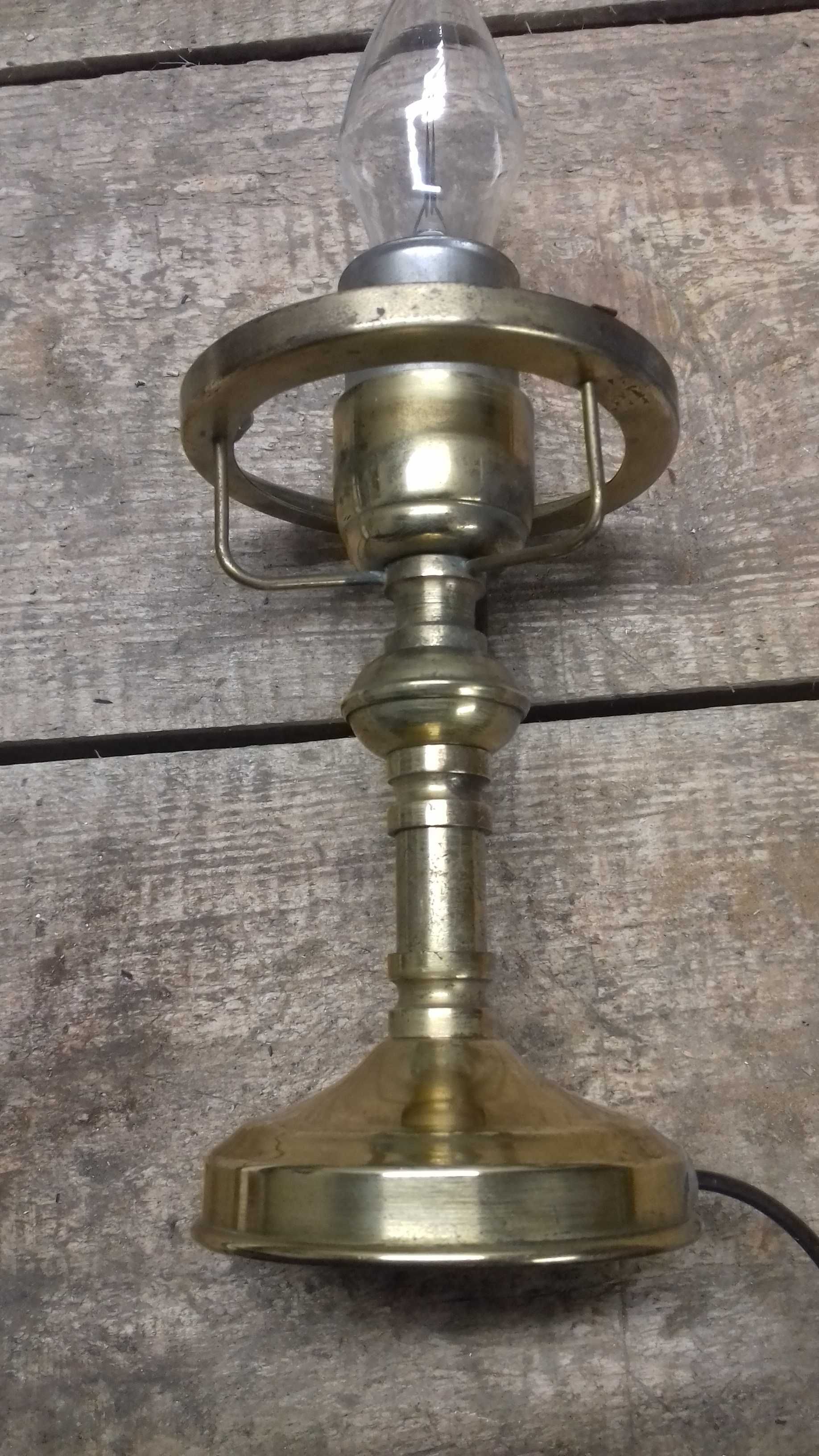 Stara lampka świecznik lampa zabytek PRL