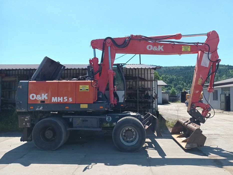 Koparka kołowa O&K MH5.5. Silnik Deutz. Skarpówka