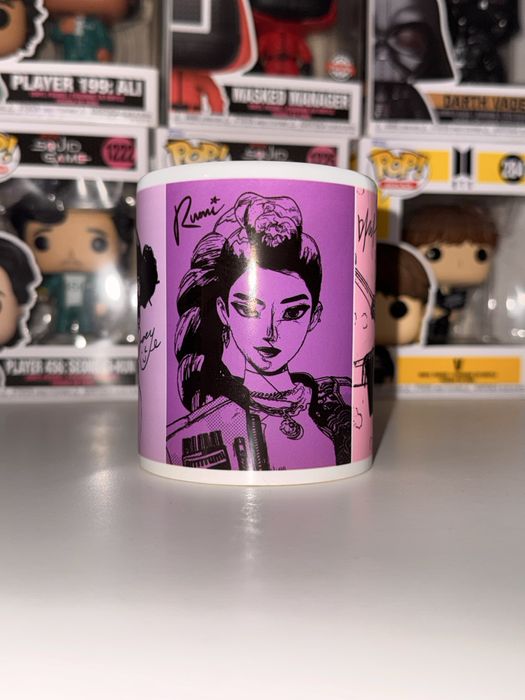 Kubek kpop demon hunters huntrix rumi zoey mira