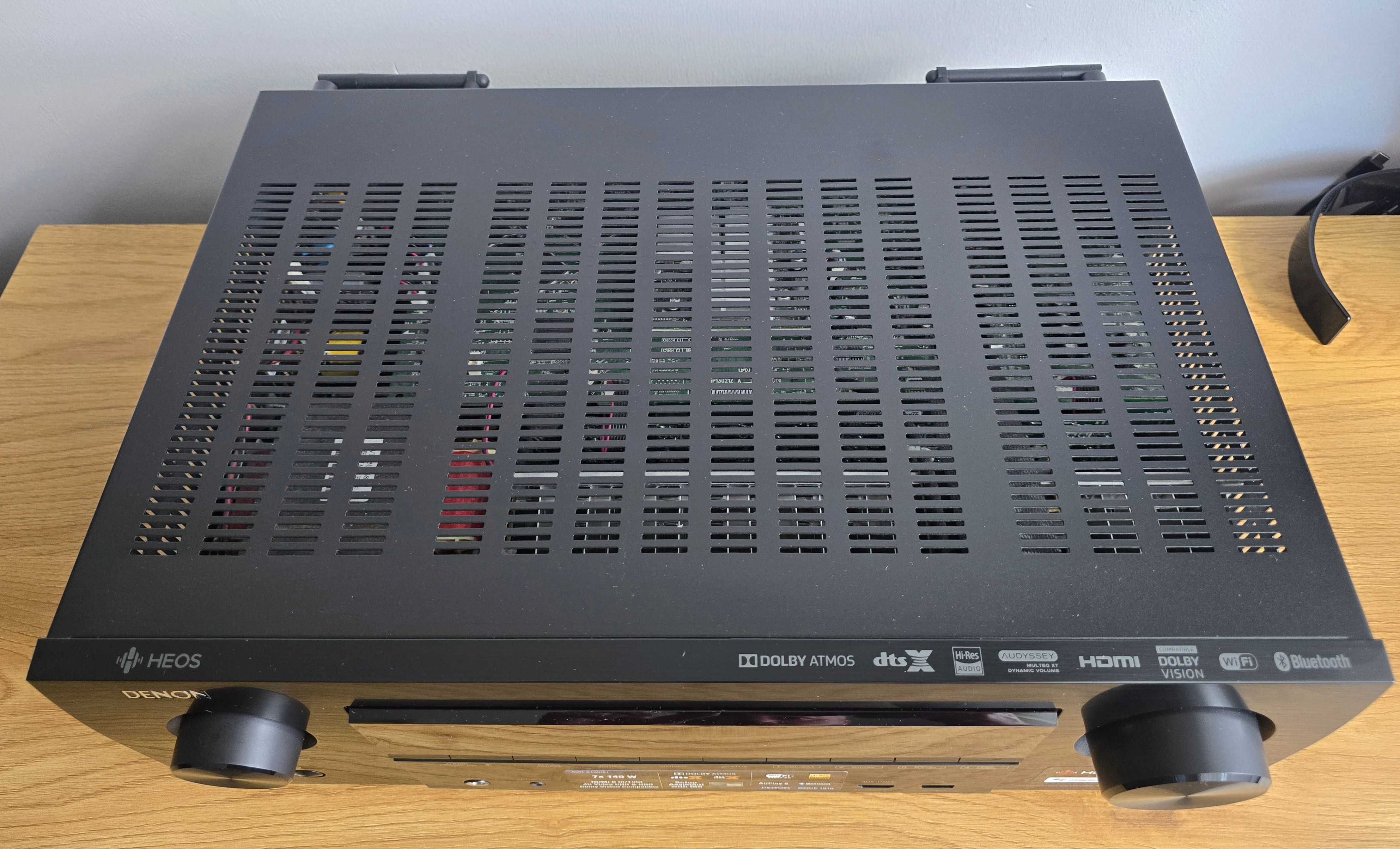 Denon AVR-X1600H Amplituner 7.2 HEOS Airplay Spotify Bluetooth WiFi