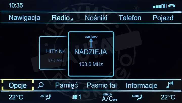 Aston Martin DB11 przeprogramowanie z USA na Europę
