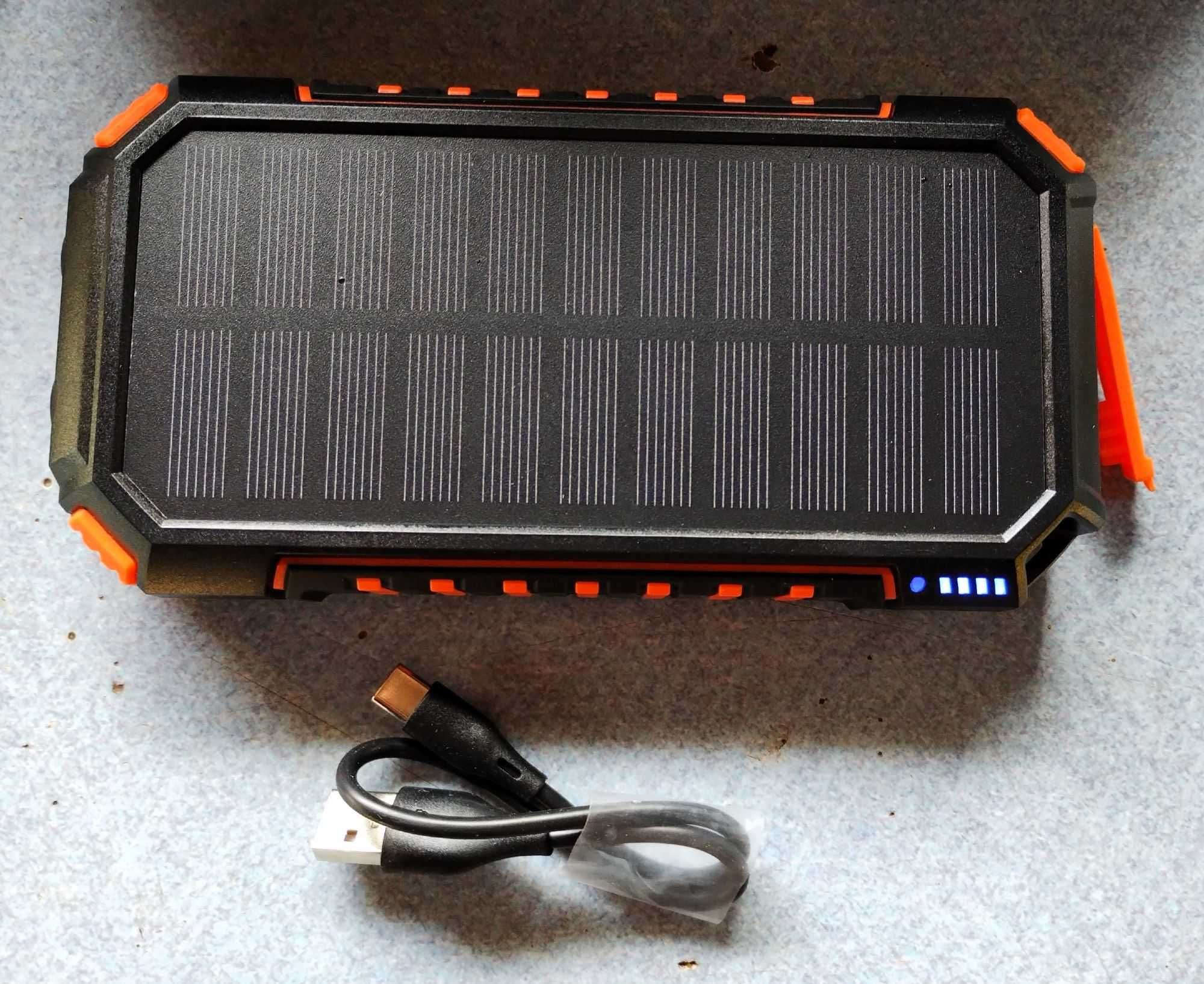 Powerbank 26800mAh Hiluckey solar indukcja latarka