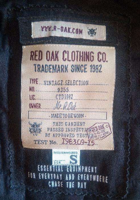 Blusão em pele Red Oak