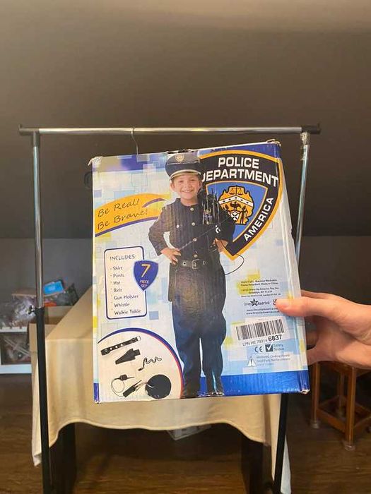 Dress Up America Strój Karnawałowy Policjanta Dla dzieci Size S. S20