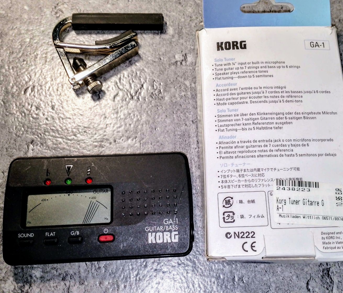 KORG GA-1 stroik gitara/bas