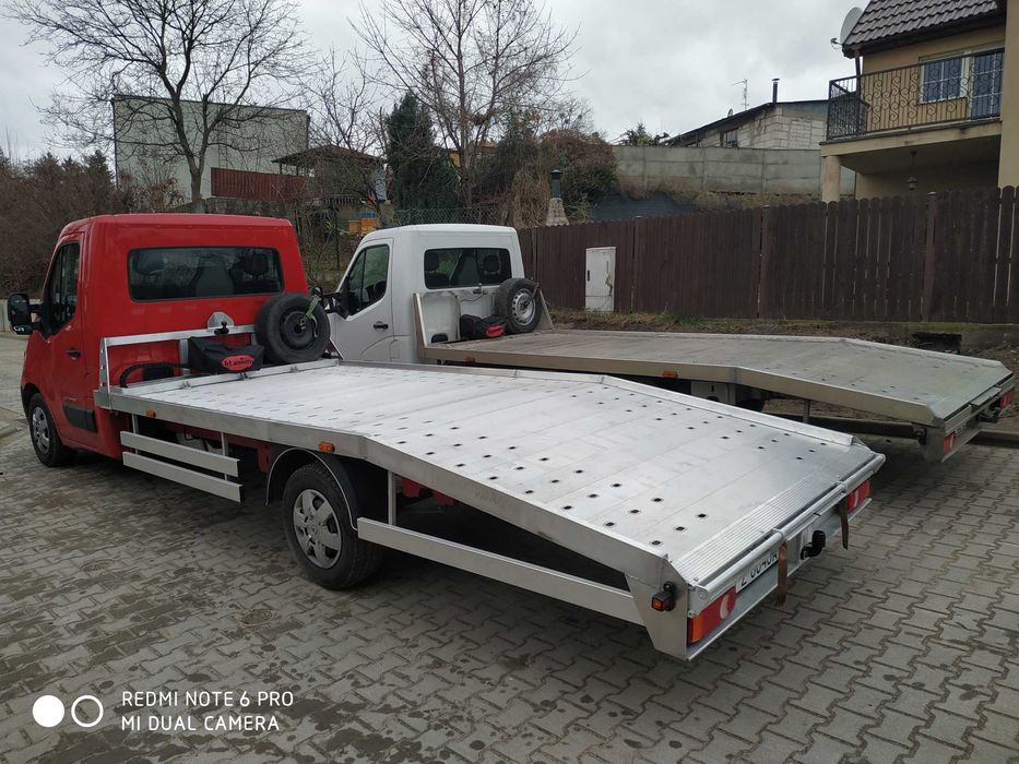 Wynajem Autolawet Holowanie Ład. 1710 kg Bez limitu km Usługi Transpor