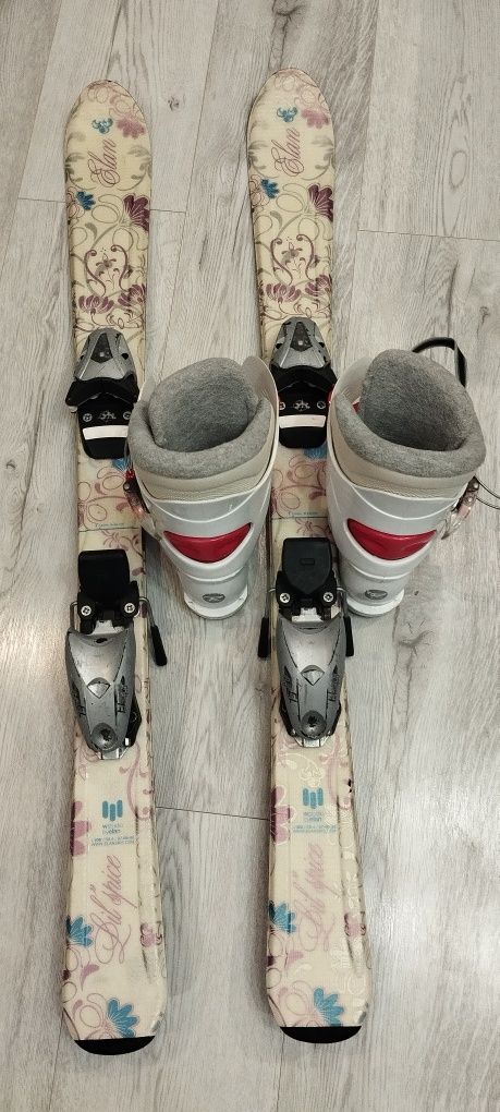 Buty narciarskie 20.5 narty - komplet