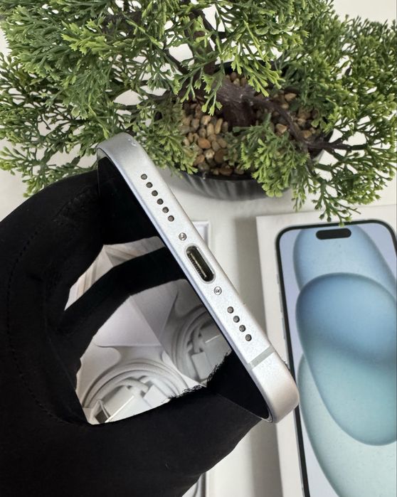 Iphone 15 Plus 128gb blue Идеал Neverlock