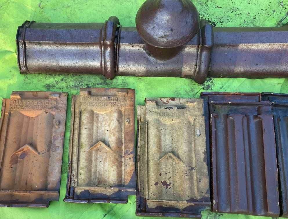 Dachówka ceramiczna + gąsiory Kodersdorf historyczna