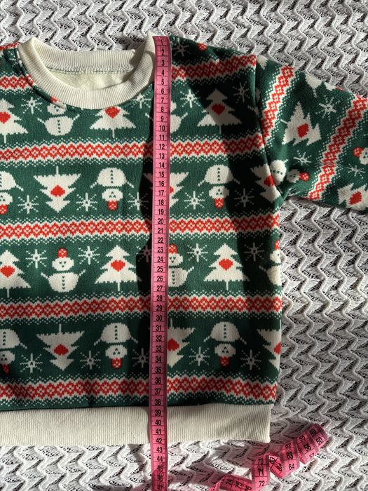 Новорічний светр, розмір 110-116, на 5-6 років