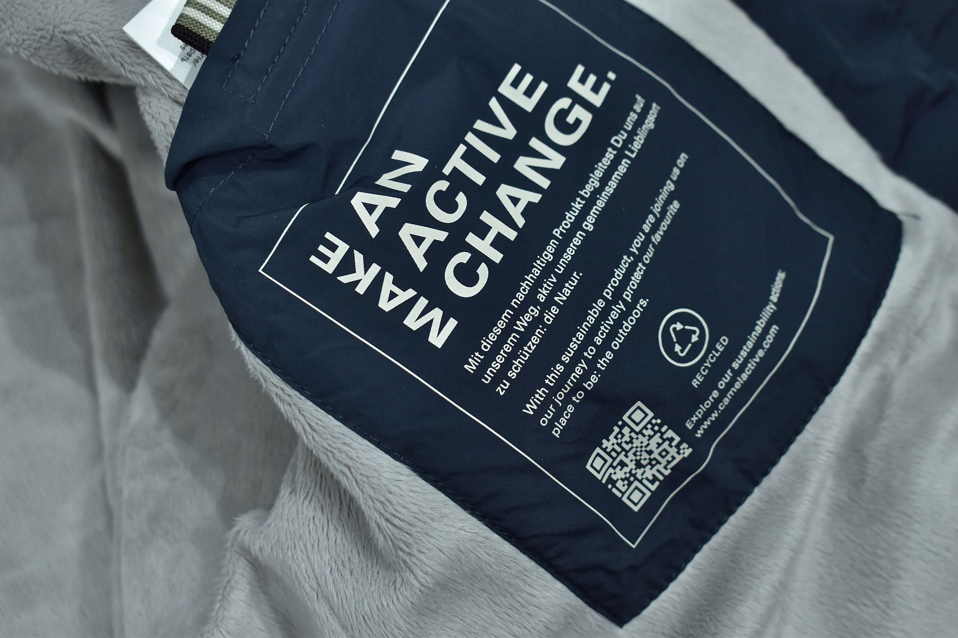 Camel Active Długa Ocieplana Kurtka Damska Windbreaker 40
