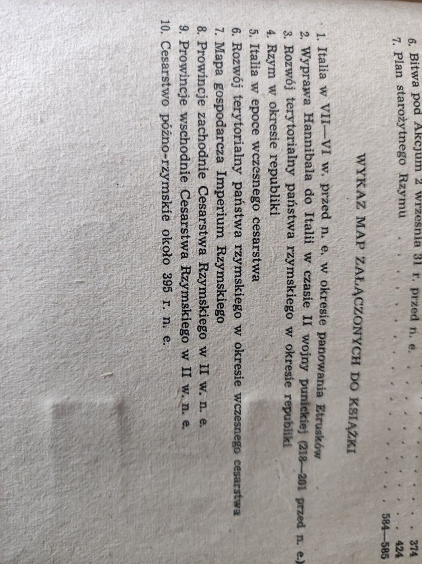 Historia starożytnego Rzymu, rok 1953 Książka i Wiedza, kolekcjonerska