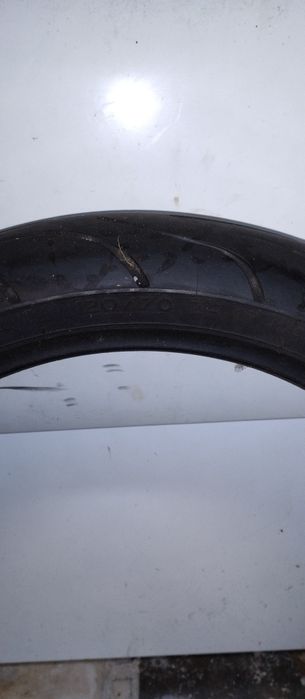 Vendo pneus moto