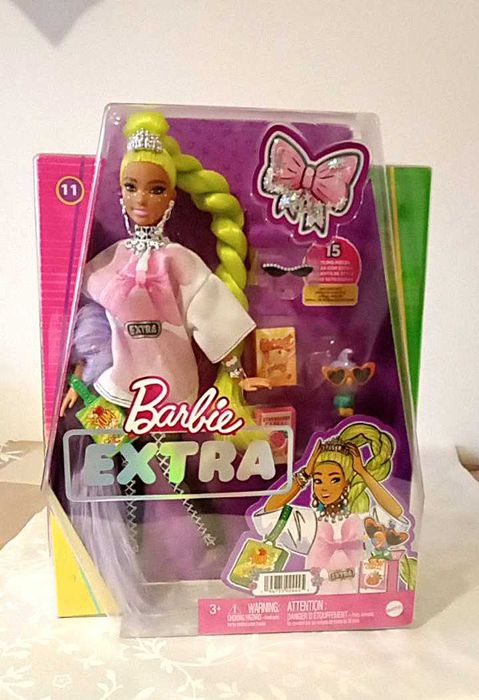 Барбі екстра Barbie Extra Doll &Accessories