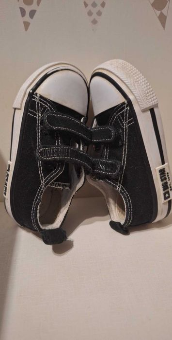 Buty sneakersy trampki big star czarne rozmiar 22 stan bardzo dobry
